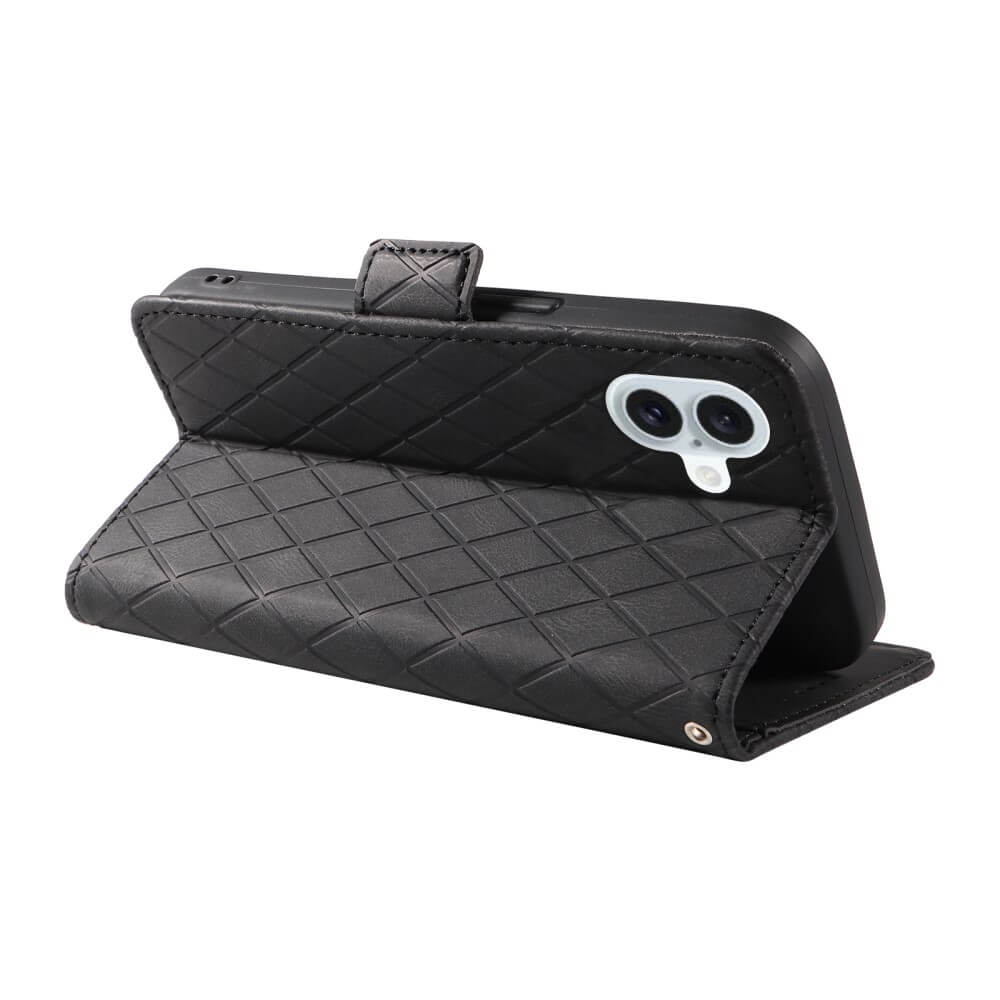 iPhone 16 Plus - Rhombus Handyhülle Etui