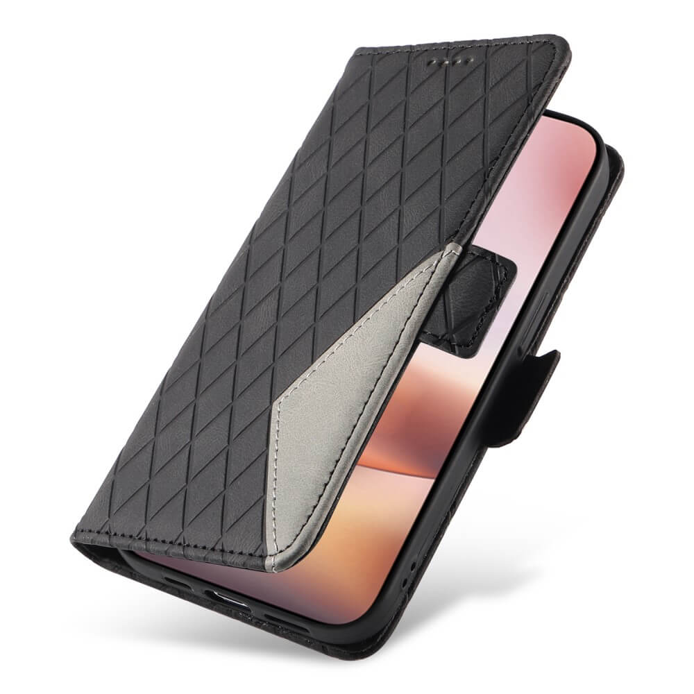 iPhone 16 Plus - Rhombus Handyhülle Etui