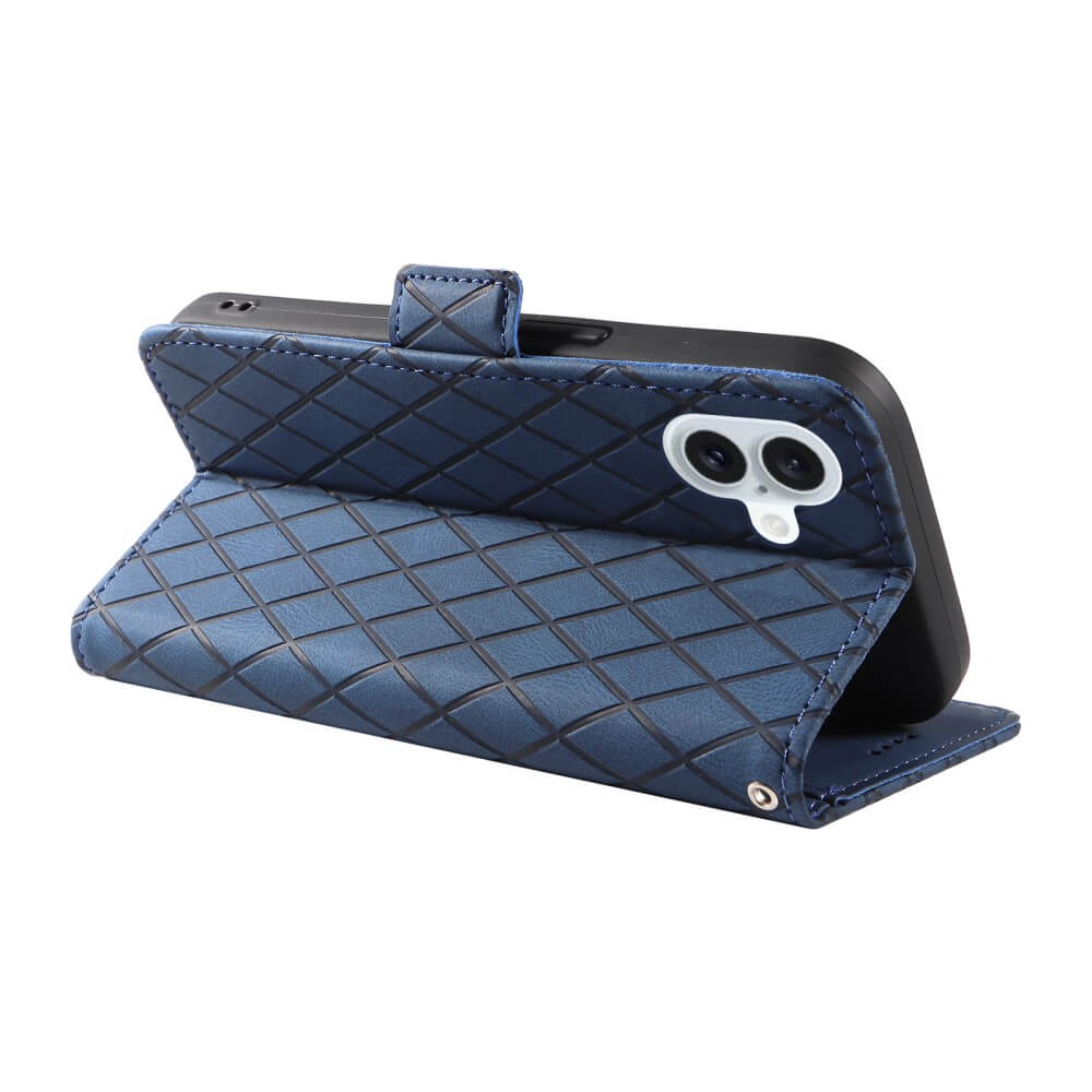 iPhone 16 Plus - Rhombus Handyhülle Etui