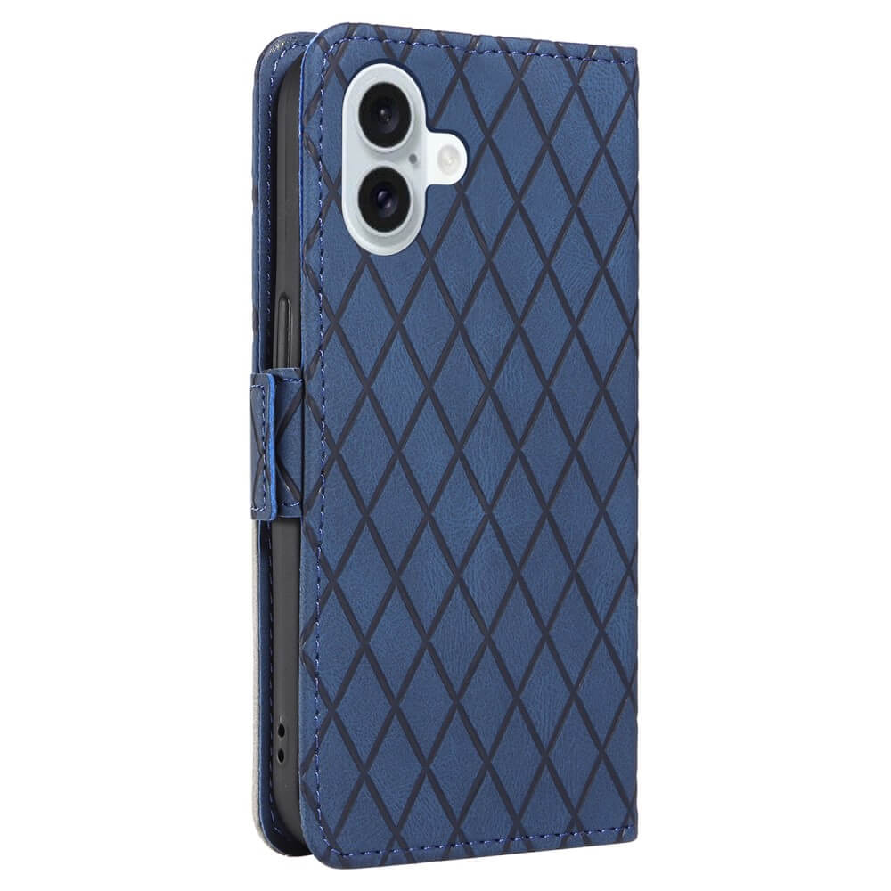 iPhone 16 Plus - Rhombus Handyhülle Etui
