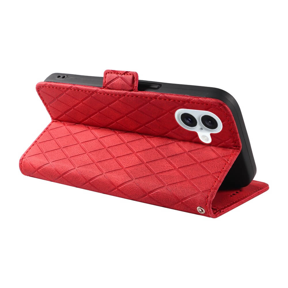 iPhone 16 Plus - Rhombus Handyhülle Etui