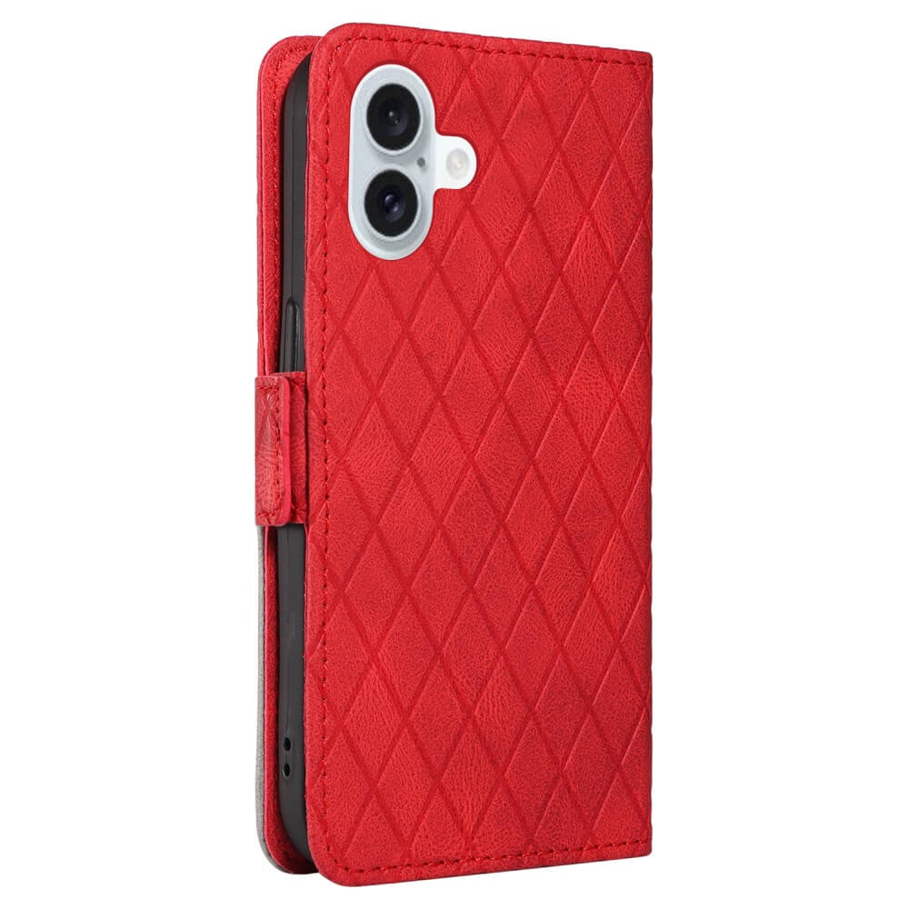 iPhone 16 Plus - Rhombus Handyhülle Etui