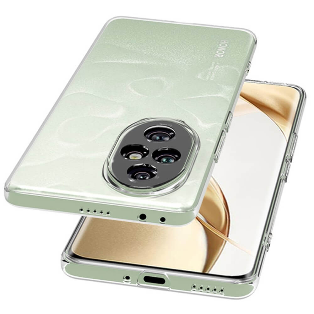 HONOR 200 Pro - Custodia in gomma trasparente