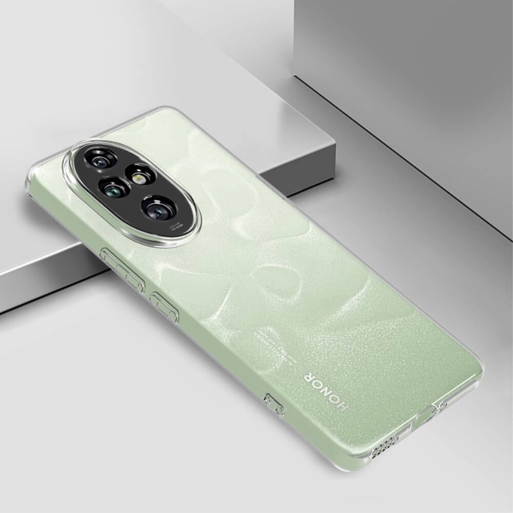 HONOR 200 Pro - Custodia in gomma trasparente