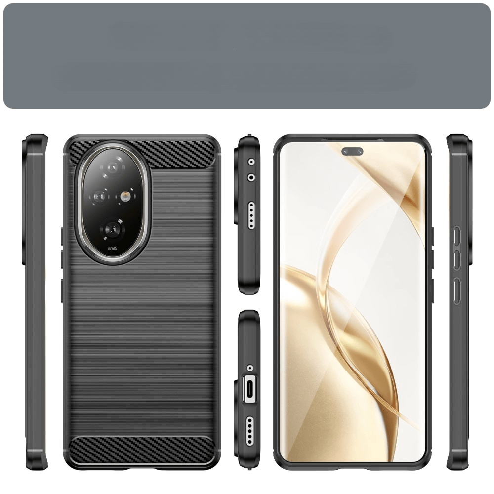 HONOR 200 Pro - Metall Carbon Look Hülle