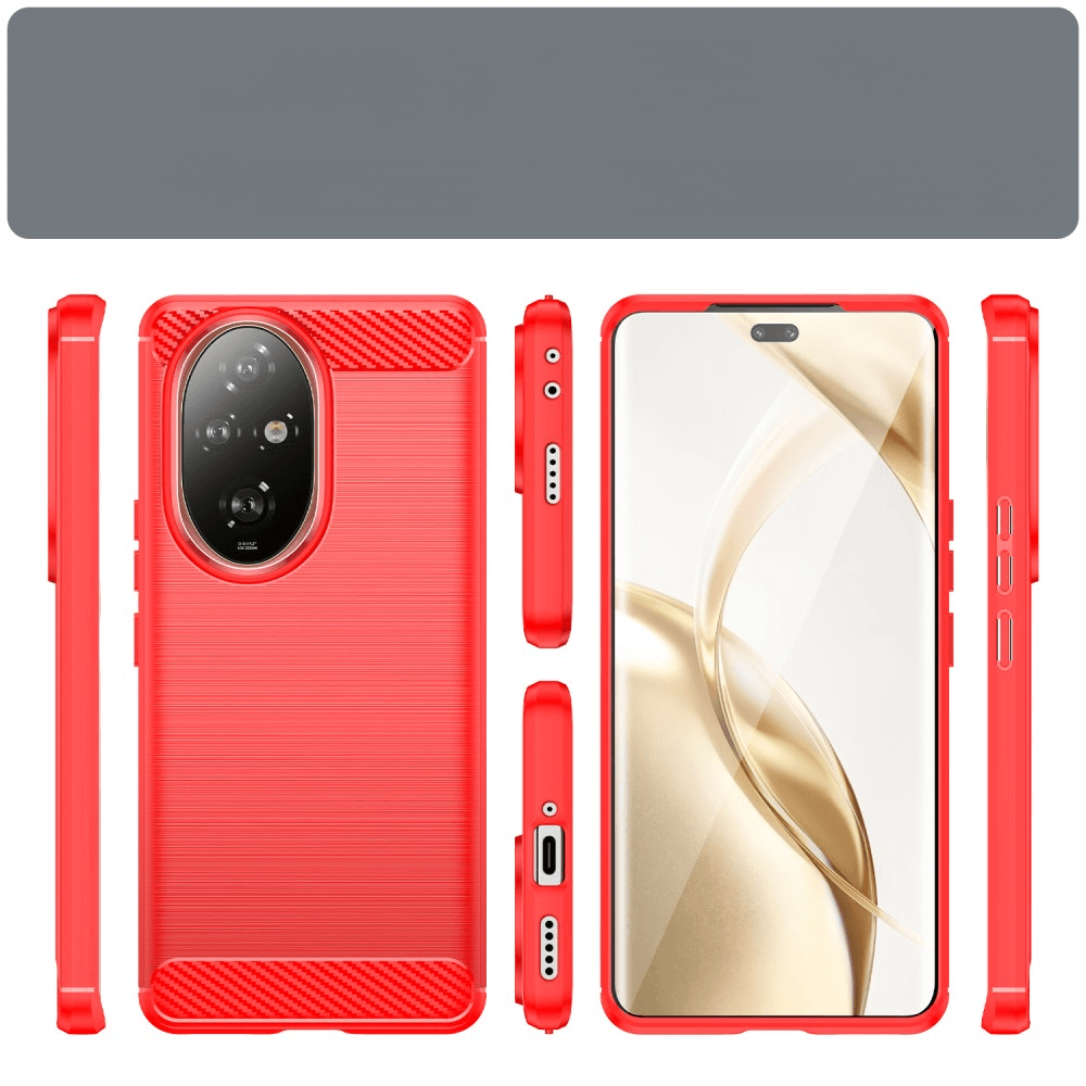 HONOR 200 Pro - Metall Carbon Look Hülle
