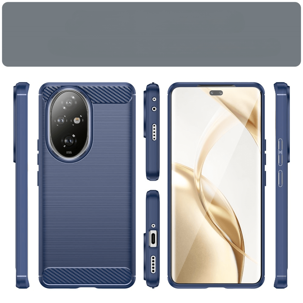 HONOR 200 Pro - Metall Carbon Look Hülle