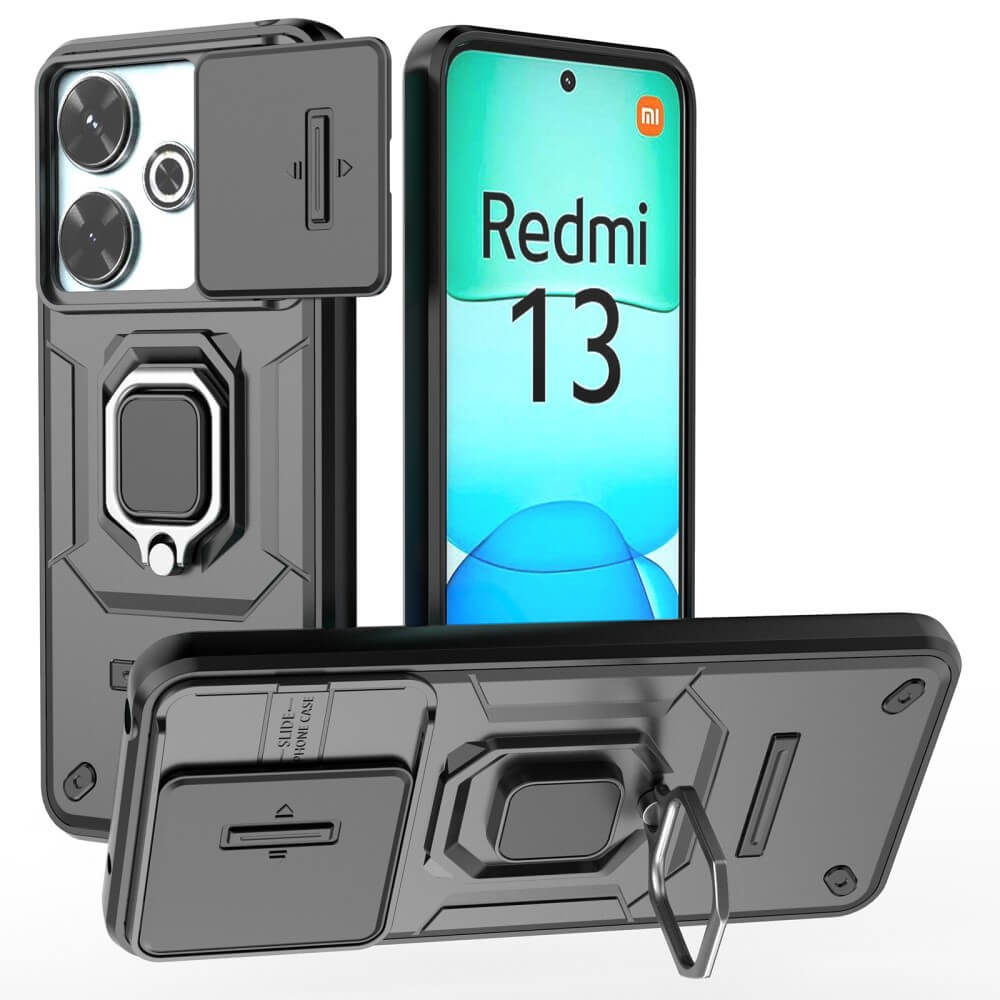 Xiaomi Redmi 13 / Poco M6 - Armor Case with Kickstand