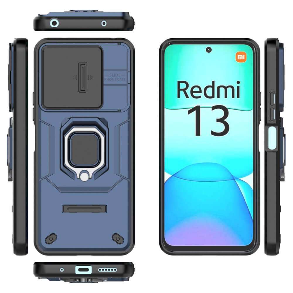 Xiaomi Redmi 13 / Poco M6 - Armor Case with Kickstand