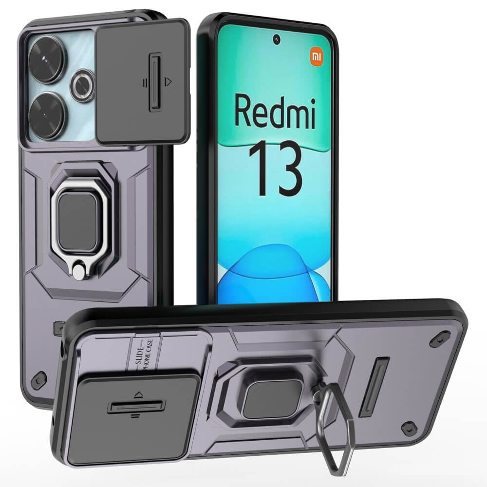 Xiaomi Redmi 13 / Poco M6 - Armor Case with Kickstand