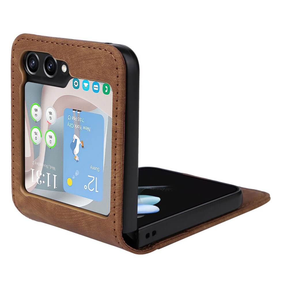 Galaxy Z Flip6 - Custodia pratica con slot per carte di credito