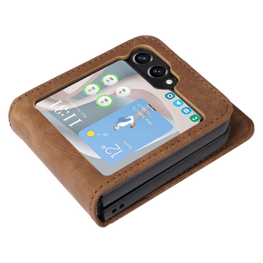 Galaxy Z Flip6 - Custodia pratica con slot per carte di credito