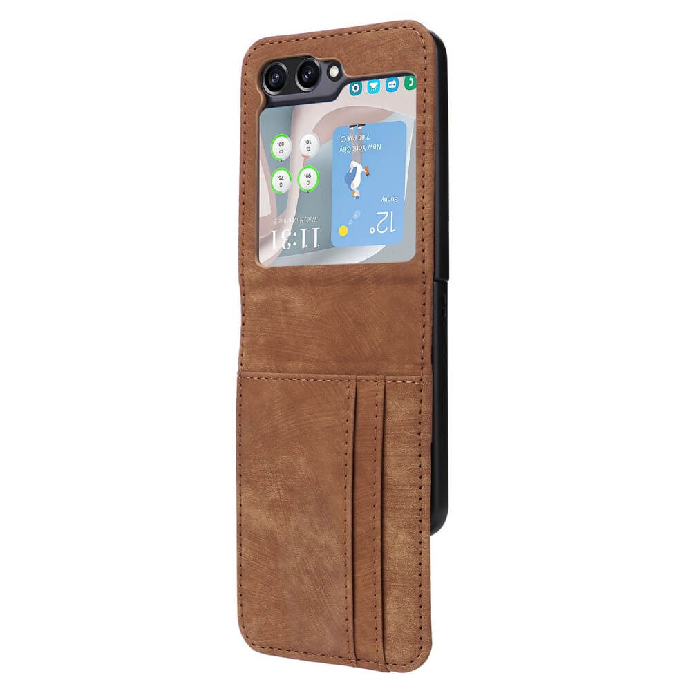 Galaxy Z Flip6 - Custodia pratica con slot per carte di credito