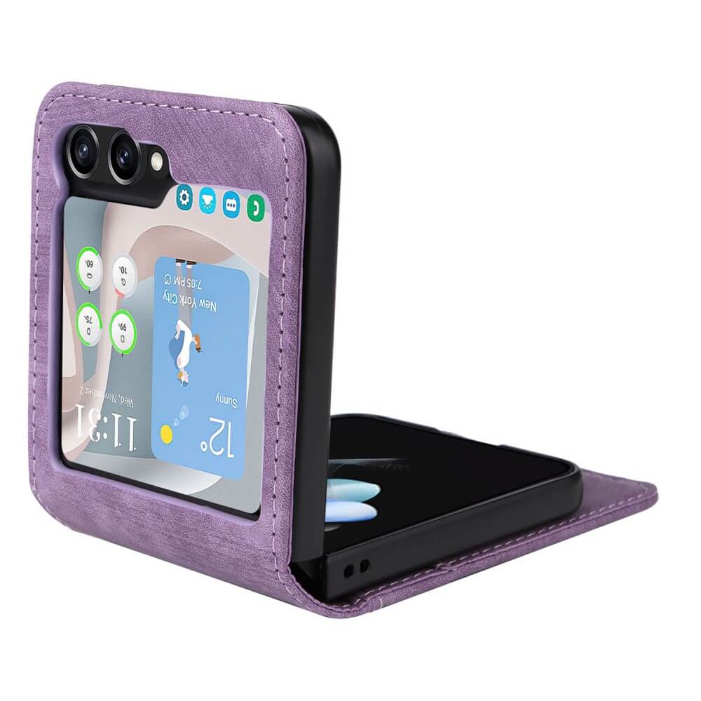 Galaxy Z Flip6 - Custodia pratica con slot per carte di credito