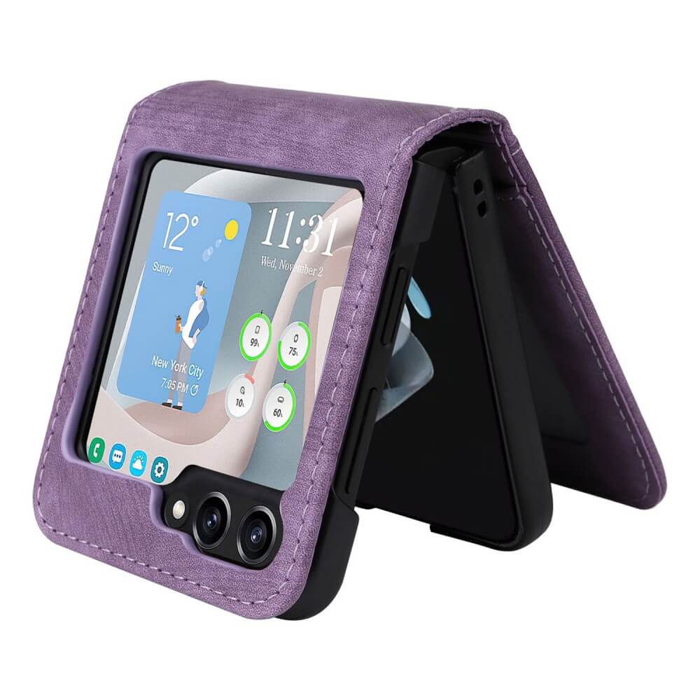 Galaxy Z Flip6 - Custodia pratica con slot per carte di credito