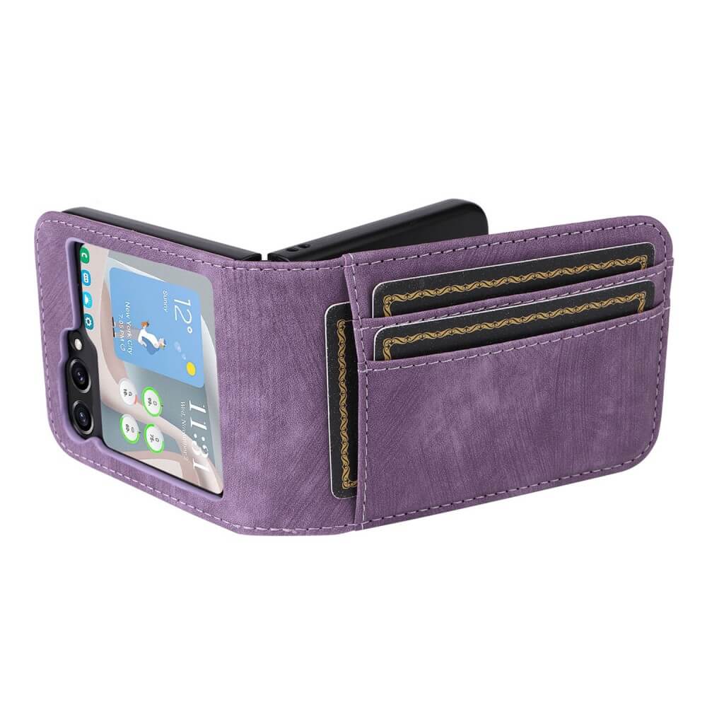 Galaxy Z Flip6 - Custodia pratica con slot per carte di credito