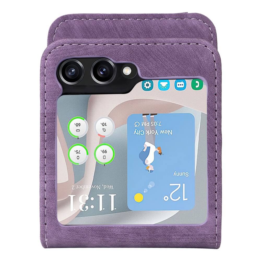 Galaxy Z Flip6 - Custodia pratica con slot per carte di credito