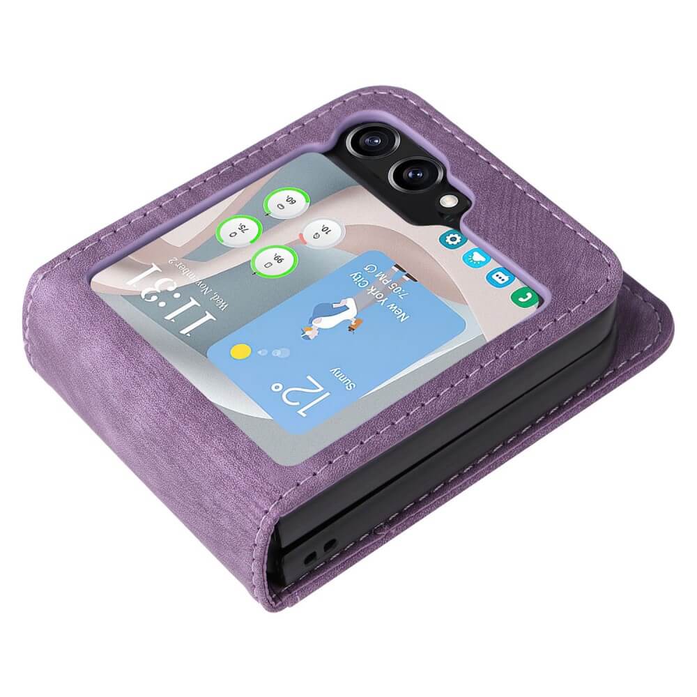 Galaxy Z Flip6 - Custodia pratica con slot per carte di credito
