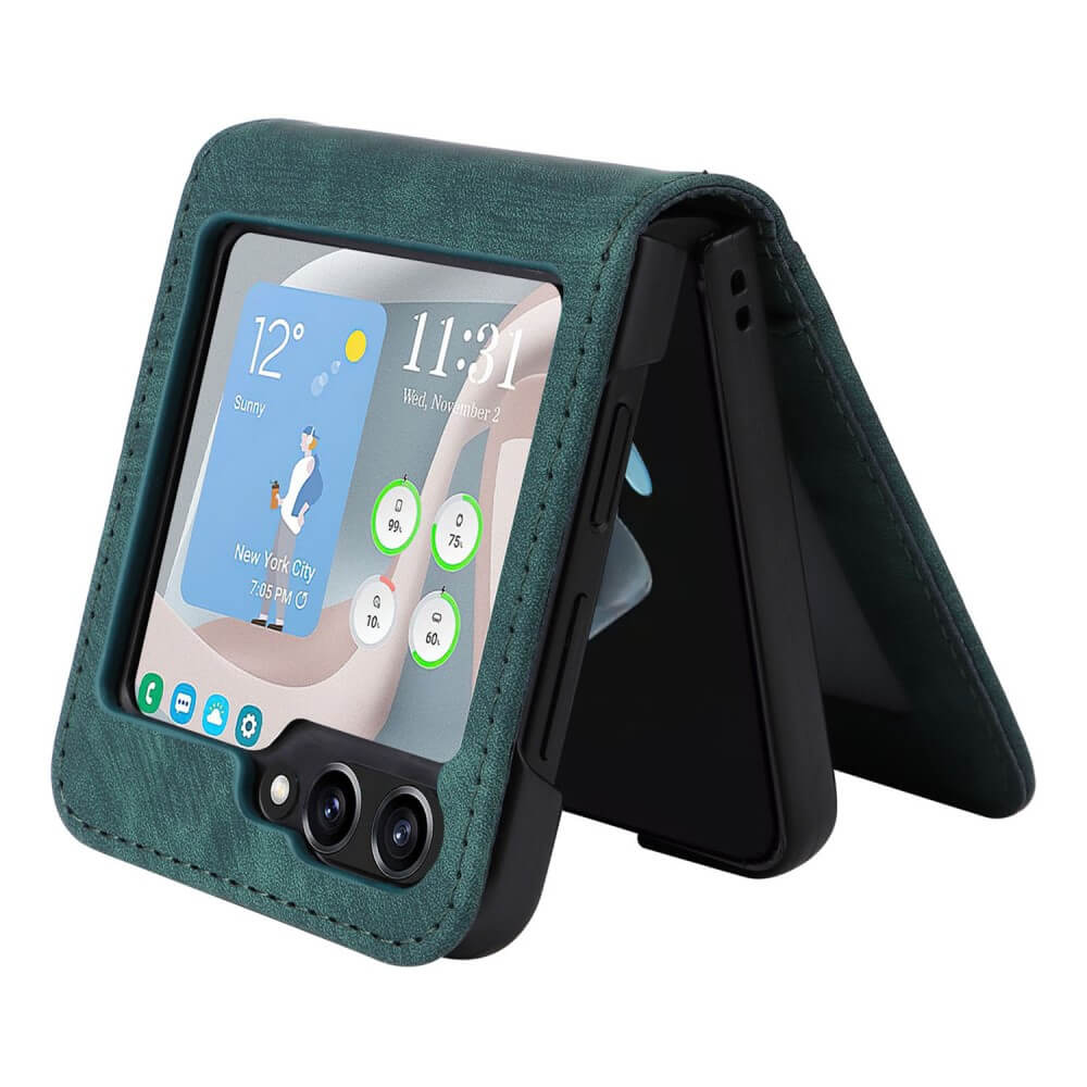 Galaxy Z Flip6 - Custodia pratica con slot per carte di credito