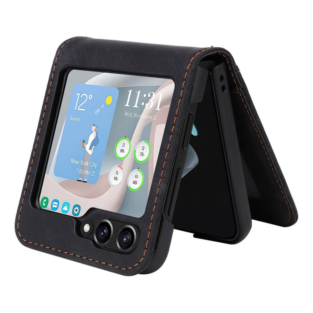 Galaxy Z Flip6 - Custodia pratica con slot per carte di credito