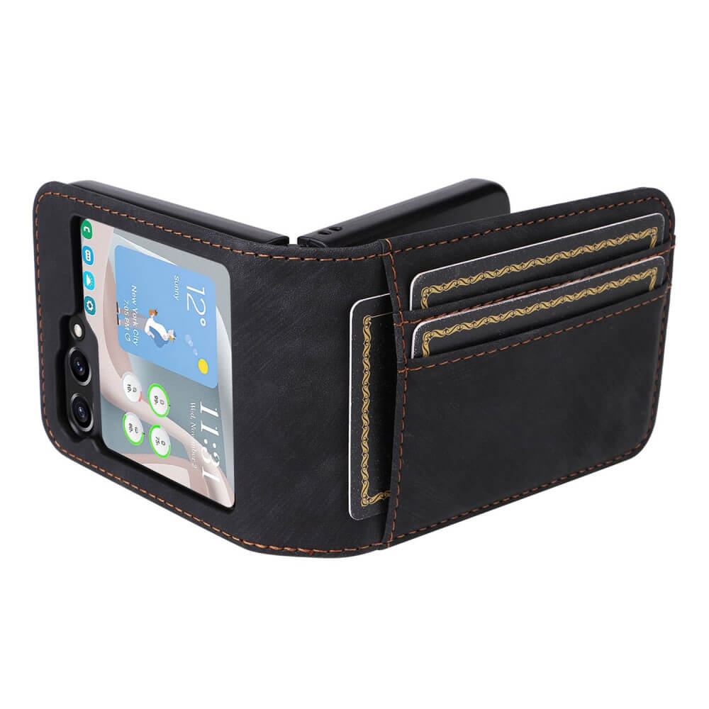 Galaxy Z Flip6 - Custodia pratica con slot per carte di credito