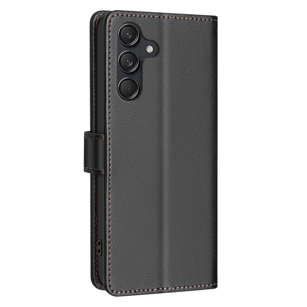 Galaxy S25 / S24 - Étui en cuir BINFEN avec bloqueur RFID