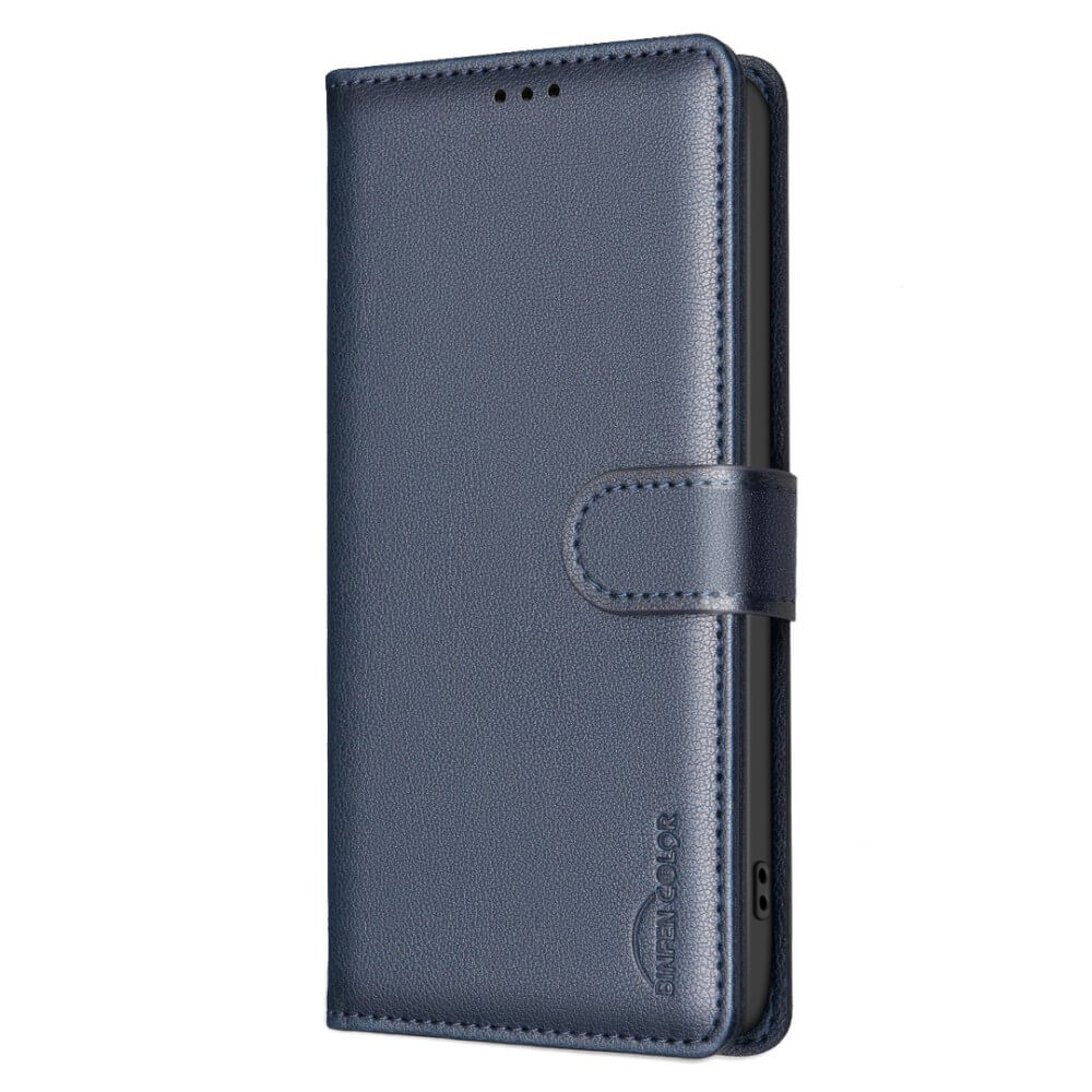 Galaxy S25 / S24 - Étui en cuir BINFEN avec bloqueur RFID