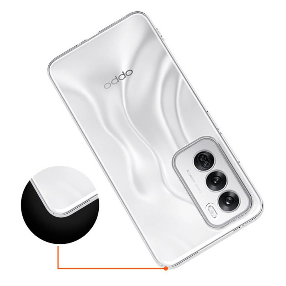 Das transparente Silikon-Gummi-Case von Cover-Discount OPPO Reno12 5G schützt Ihr Smartphone mit einem klaren, flexiblen Design, das den ursprünglichen Look zur Geltung bringt und hilft, Ihr Gerät sauber zu halten.