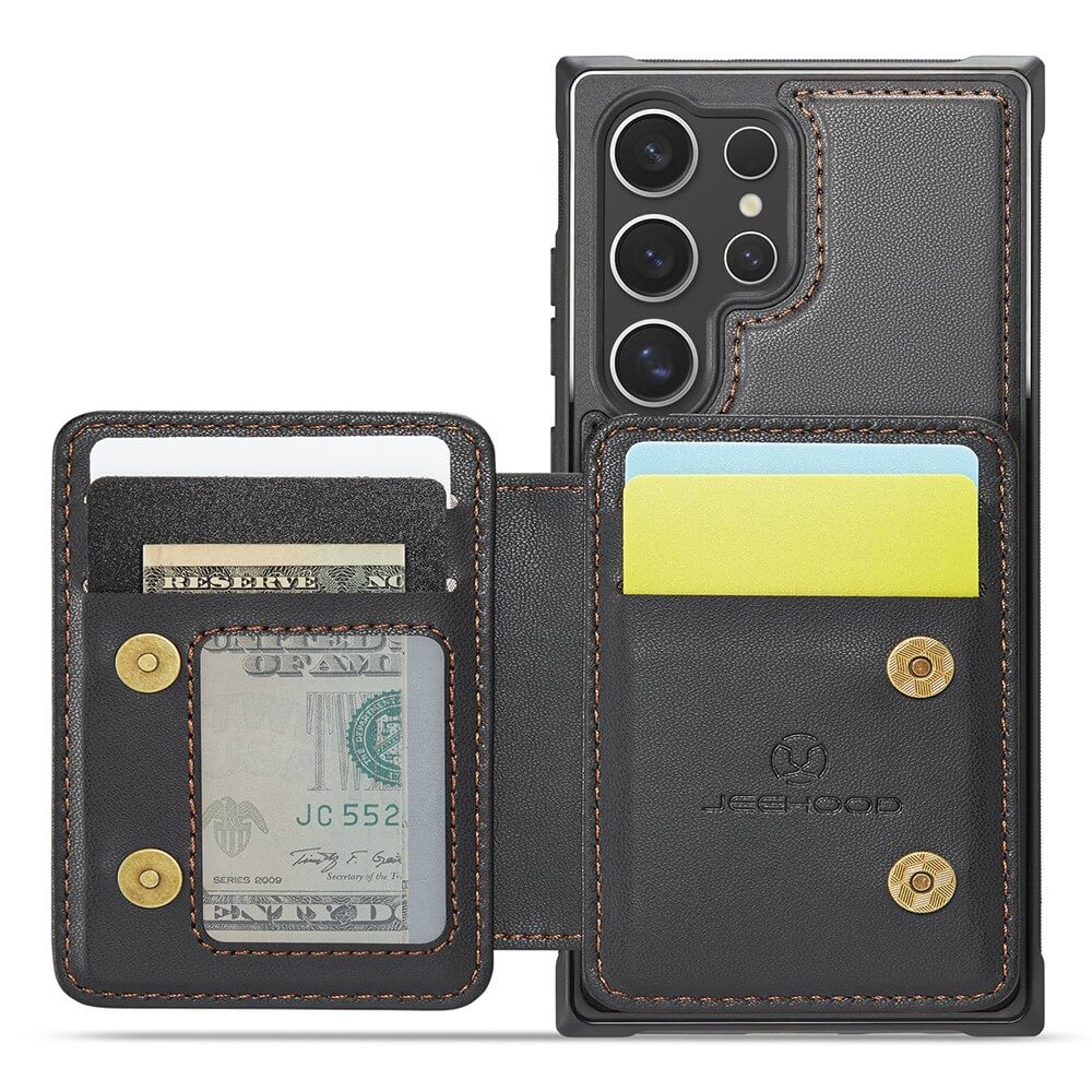 Galaxy S24 Ultra - 2-in-1 back cover with credit card holder