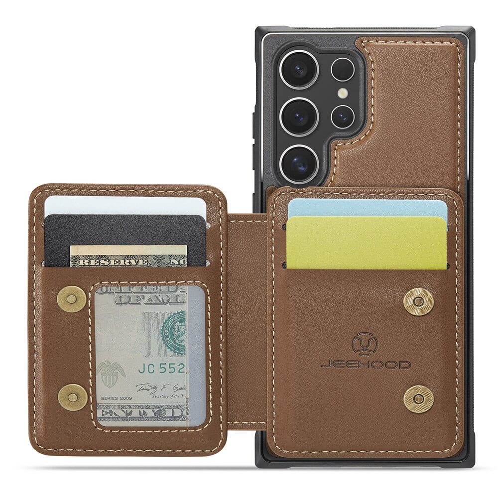 Galaxy S24 Ultra - 2-in-1 back cover with credit card holder