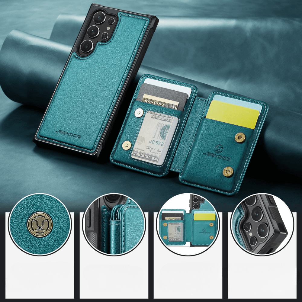 Galaxy S24 Ultra - 2-in-1 back cover with credit card holder