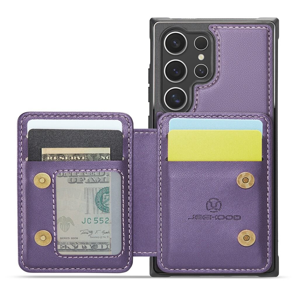 Galaxy S24 Ultra - 2-in-1 back cover with credit card holder