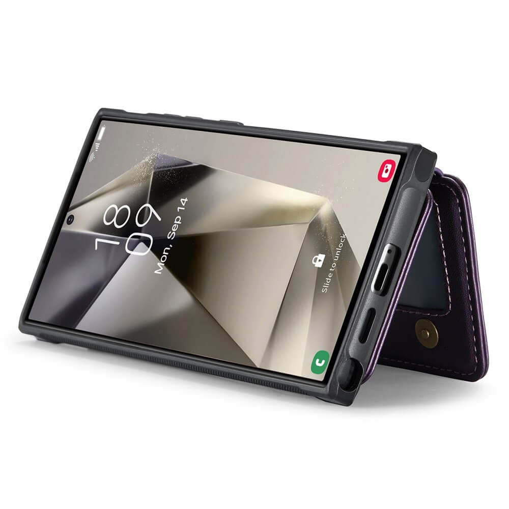 Galaxy S24 Ultra - 2-in-1 back cover with credit card holder