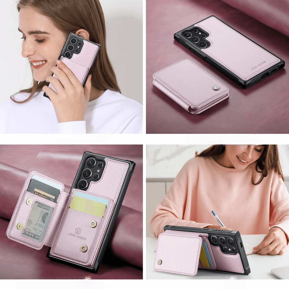 Galaxy S24 Ultra - 2-in-1 back cover with credit card holder