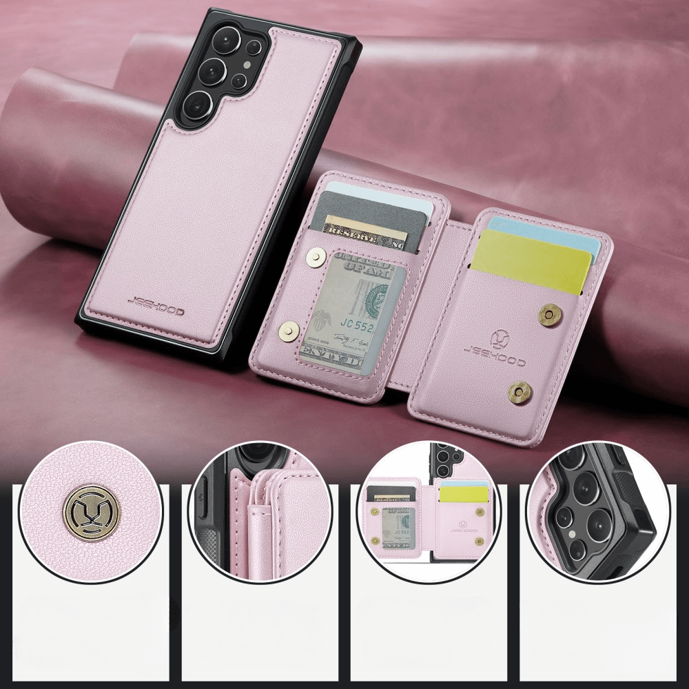 Galaxy S24 Ultra - 2-in-1 back cover with credit card holder