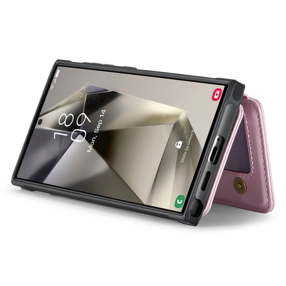 Galaxy S24 Ultra - 2-in-1 back cover with credit card holder