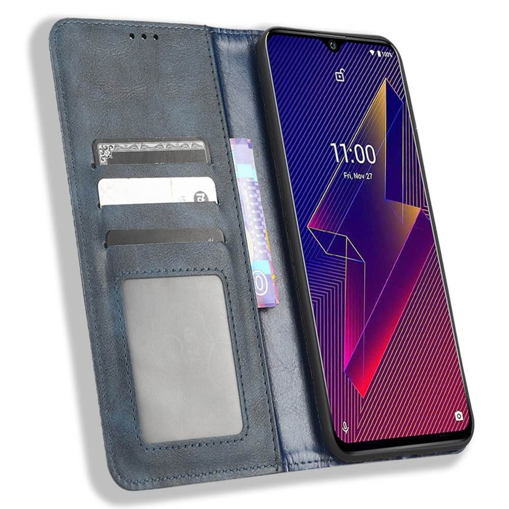 Wiko Power U20 - Vintage Flip Case Hülle
