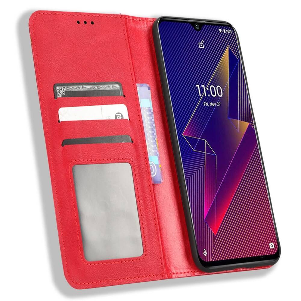 Wiko Power U20 - Vintage Flip Case Hülle