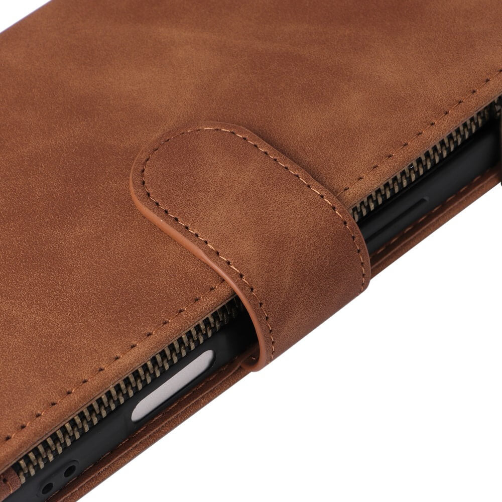 iPhone 16 Plus - Brieftaschen Hülle mit Umhängeband
