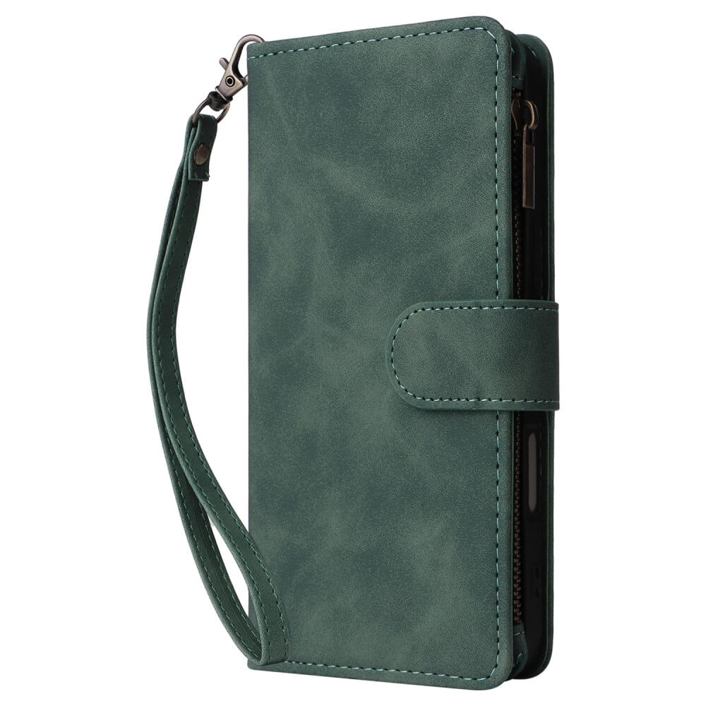 iPhone 16 Plus - Brieftaschen Hülle mit Umhängeband
