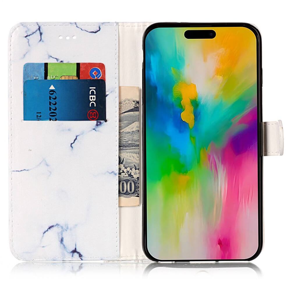 iPhone 16 - Custodia con motivo in Marble