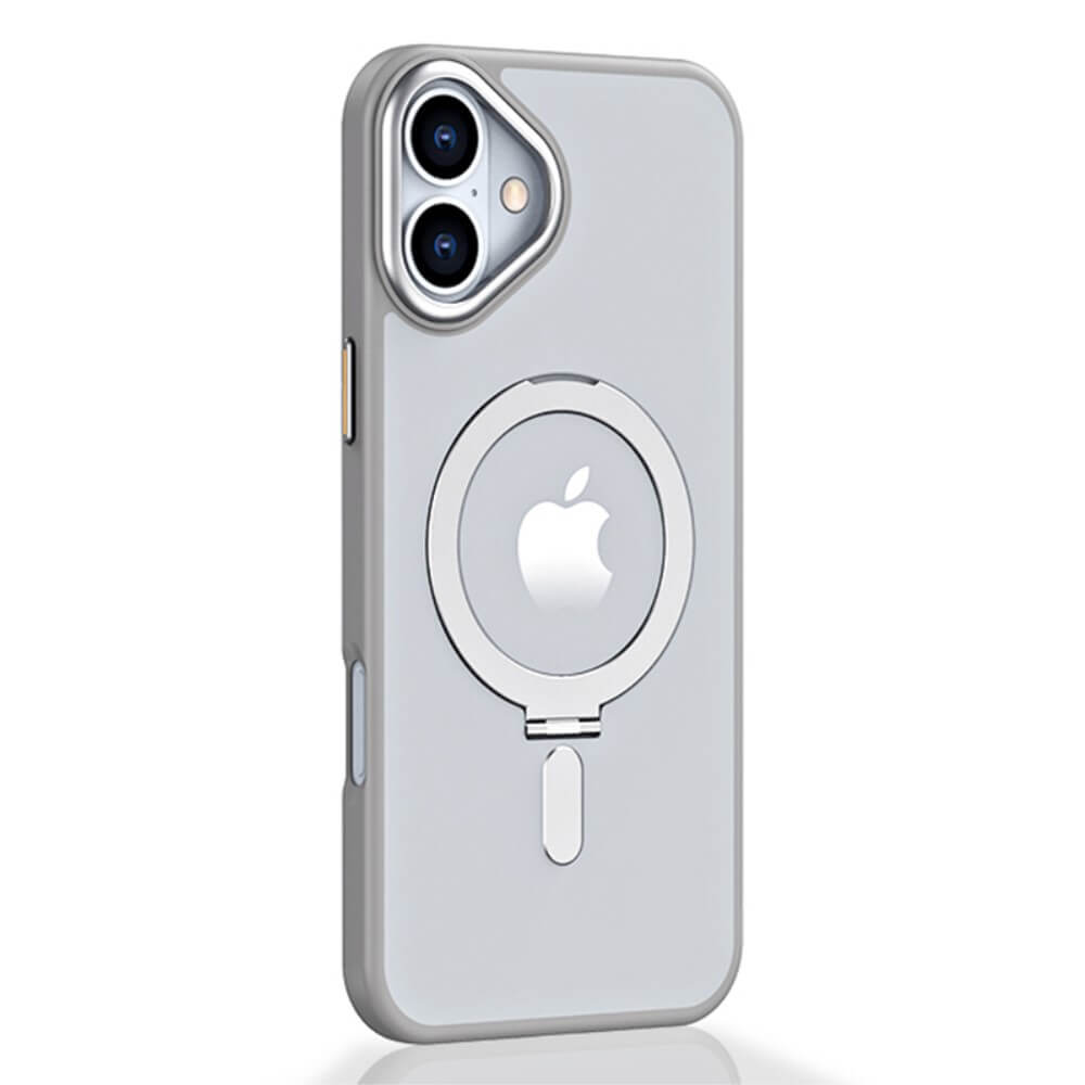 iPhone 16 Plus - Schützende Acryl-Handyhülle mit Magnet