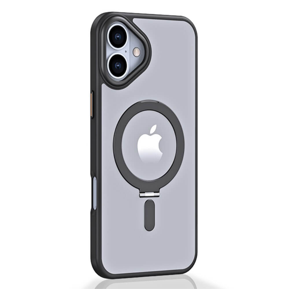 iPhone 16 Plus - Schützende Acryl-Handyhülle mit Magnet