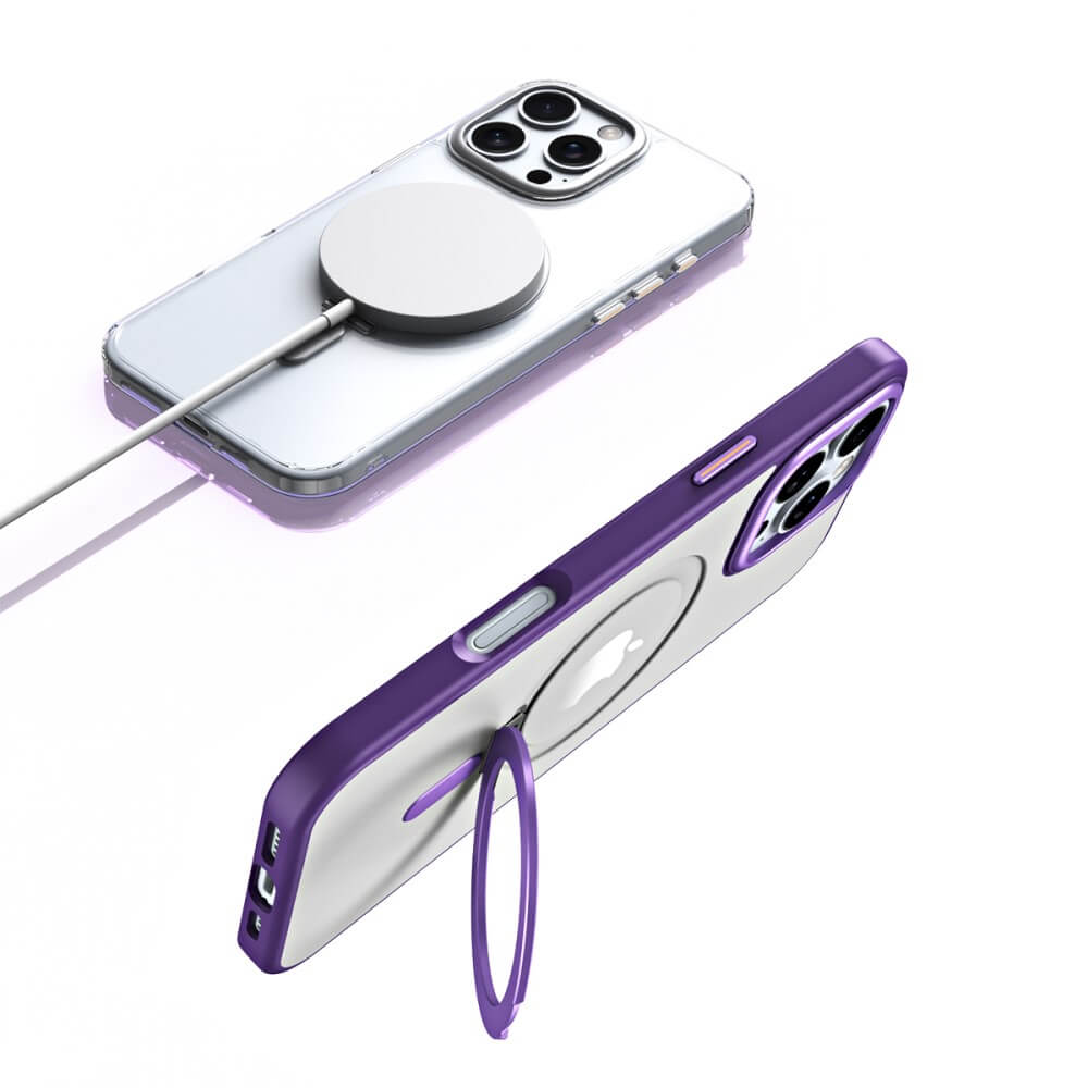 iPhone 16 Pro - Protective Acrylic Phone Case with Magnet