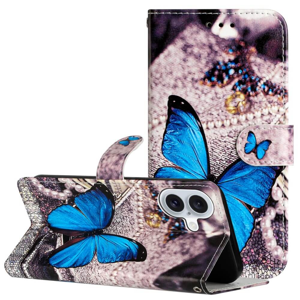 iPhone 16 Plus - Wallet Case with motif