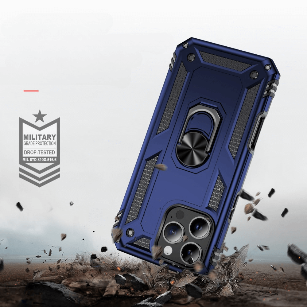iPhone 16 Pro - Coque arrière résistante avec kickstand