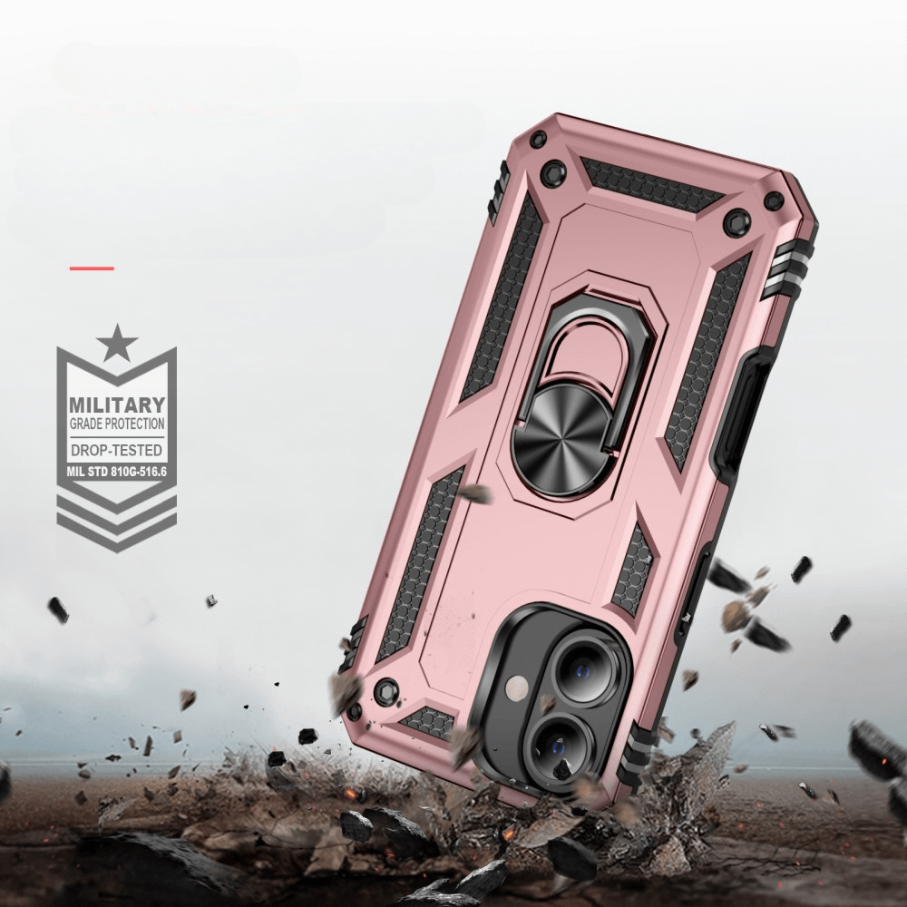 iPhone 16 Plus - Robustes Back Cover mit Kickstand