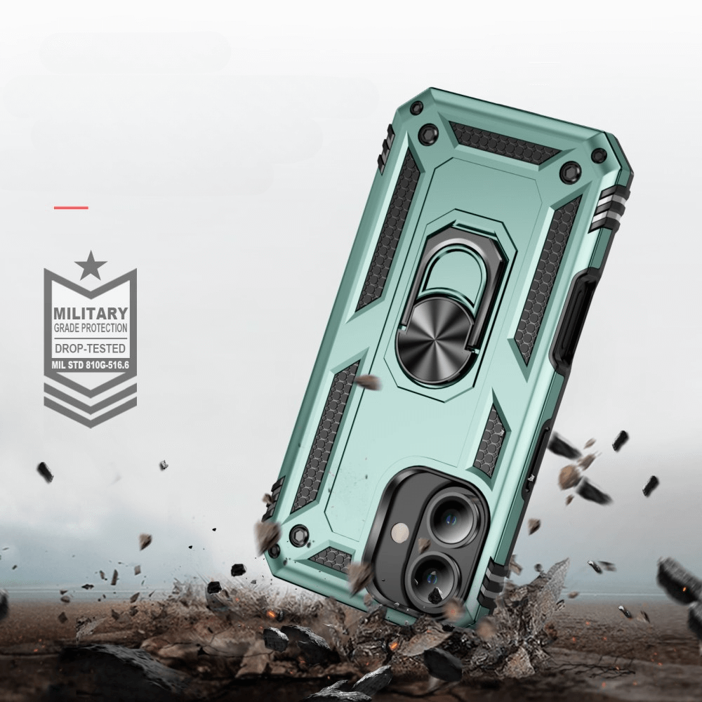iPhone 16 Plus - Robustes Back Cover mit Kickstand