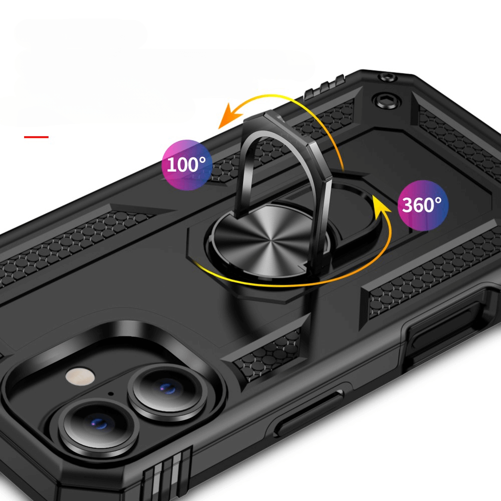 iPhone 16 - Robustes Back Cover mit Kickstand