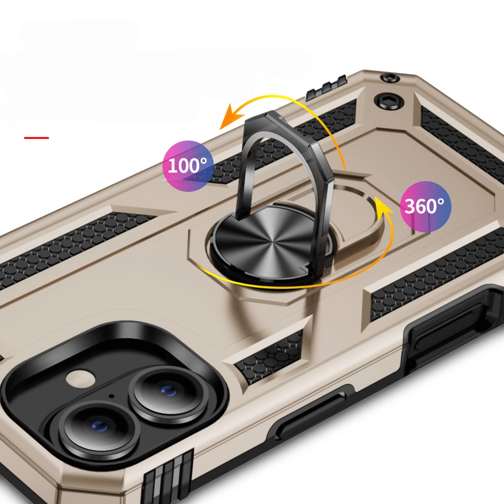 iPhone 16 - Robustes Back Cover mit Kickstand